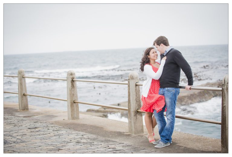 Nautical engagement session, Sea Point, Cape Town | Jody & Anja