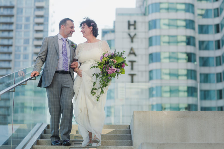 Downtown Toronto Wedding, Malaparte at Tiff Lightbox | Vicki & Peter