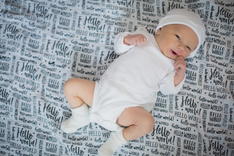 There’s a baby on the blog!!! {Personal Post}