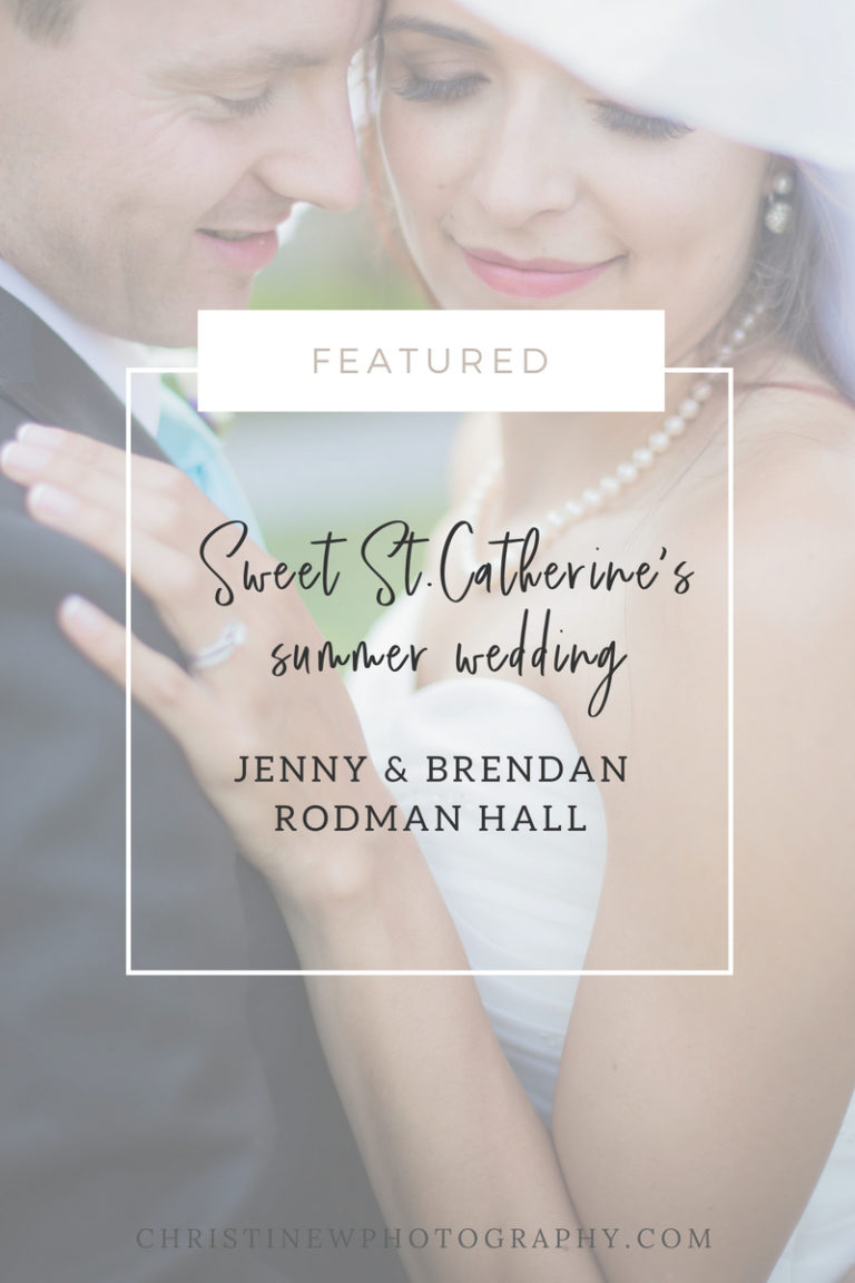 St. Catherine’s Wedding, Niagara | Jenny & Brendan