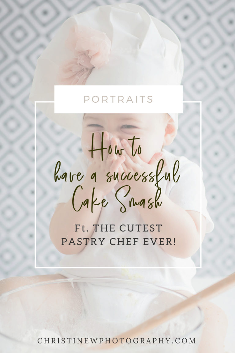 How to have a successful cake smash | Ft. The cutest pastry chef ever!