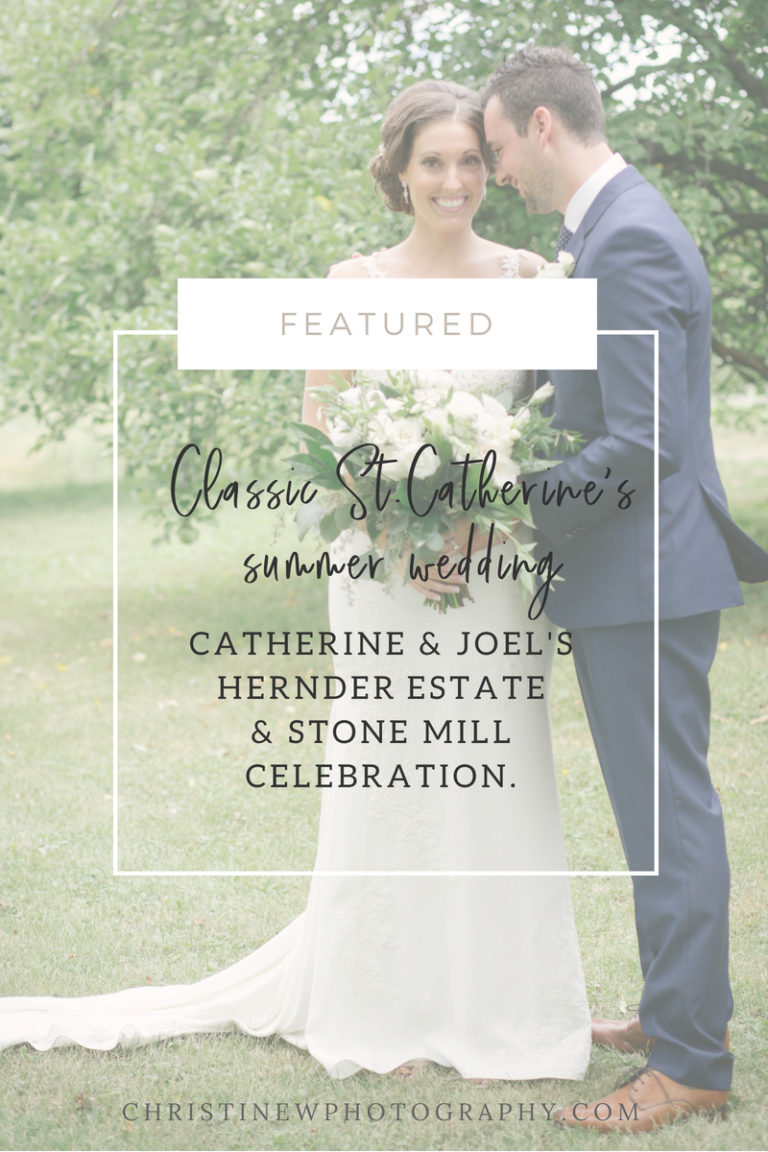 St Catherine’s summer wedding | Catherine & Joel’s Hernder Estate & Stone Mill Inn wedding