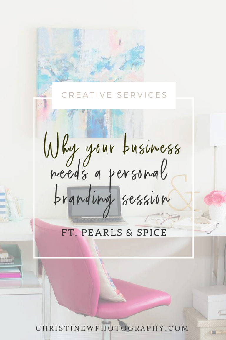 Why your business needs a custom brand session | Featuring Pearls & Spice