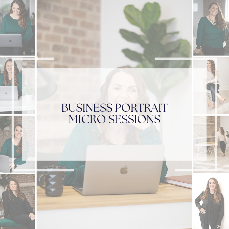 Business Portraits | 30 minute micro headshot sessions