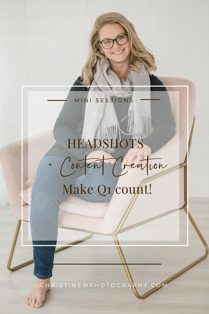 Make Q1 Count with custom-curated content and updated headshots!