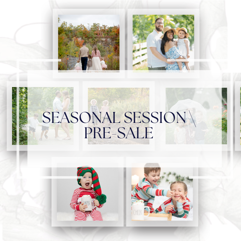Seasonal Mini Sessions | Pre-Sale